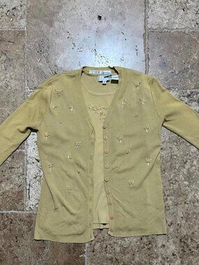 Vintage JMP Fashions Cardigan and top twinset